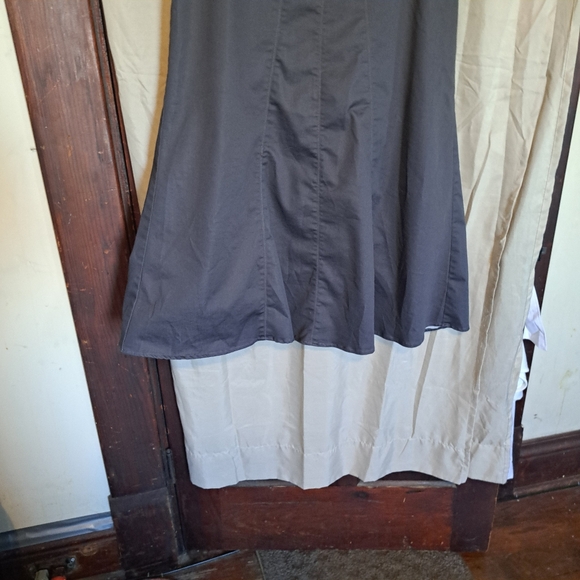 Cato Full Length Long Skirt..Charcoal Grey..Size 10...Maxi..Tulip Bottom.. - Picture 2 of 6